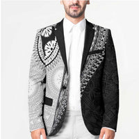 Fijian Masi Tattoos Blazer with Tapa Tribal Pattern LT03 - Polynesian Pride