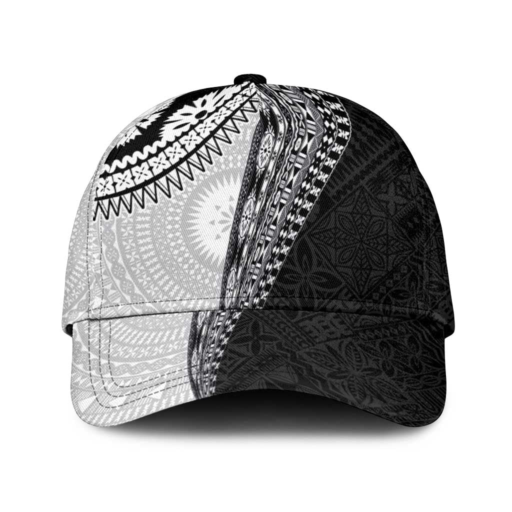 Fijian Masi Tattoos Classic Cap with Tapa Tribal Pattern - Polynesian Pride