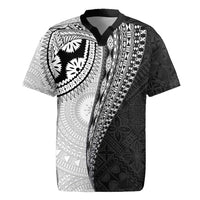 Fijian Masi Tattoos Rugby Jersey with Tapa Tribal Pattern - Polynesian Pride