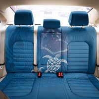 Cook Islands Manihiki Atoll Back Car Seat Cover Maori Turtle and Polynesian Pattern LT03 - Polynesian Pride