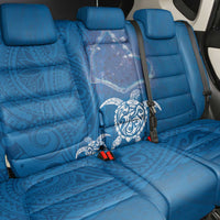 Cook Islands Manihiki Atoll Back Car Seat Cover Maori Turtle and Polynesian Pattern LT03 - Polynesian Pride