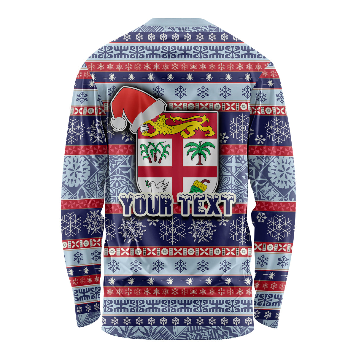 custom-fiji-christmas-long-sleeve-shirt-fijian-santa-and-coat-of-arms-mix-tapa-pattern-striped-style