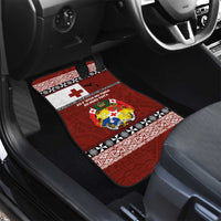Tongan Culture Car Mats Ngatu Art Tattoo and Emblem of Tonga