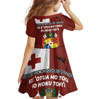 Tongan Culture Family Matching Tank Maxi Dress and Hawaiian Shirt Ngatu Art Tattoo and Emblem of Tonga