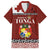 Tongan Culture Hawaiian Shirt Ngatu Art Tattoo and Emblem of Tonga