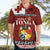 Tongan Culture Hawaiian Shirt Ngatu Art Tattoo and Emblem of Tonga