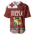 Tongan Christmas Baseball Jersey Kilisimasi Fiefia with Ngatu Art Tattoo