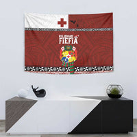 Tongan Christmas Tapestry Kilisimasi Fiefia with Ngatu Art Tattoo