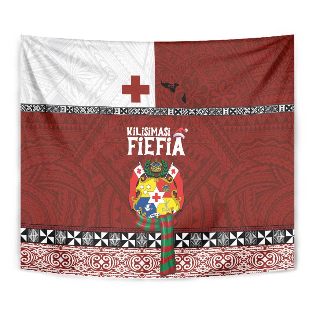 Tongan Christmas Tapestry Kilisimasi Fiefia with Ngatu Art Tattoo