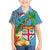 Fijians Iguana Tagimoucia Christmas Hawaiian Shirt Christmas Palm Tree and Hibiscus