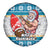 Hawaii Mele Kalikimaka Spare Tire Cover Funny Santa and Coconut Mix Kakau Pattern LT03 - Polynesian Pride