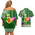 Aloha Avocado Funny Fruits Custom Couples Matching Off Shoulder Short Dress and Hawaiian Shirt Mix Hawaiian Kakau Tribal LT03 - Polynesian Pride