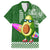 Aloha Avocado Funny Fruits Custom Family Matching Off Shoulder Long Sleeve Dress and Hawaiian Shirt Mix Hawaiian Kakau Tribal LT03 Dad's Shirt - Short Sleeve Green - Polynesian Pride