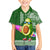 Aloha Avocado Funny Fruits Custom Family Matching Off Shoulder Short Dress and Hawaiian Shirt Mix Hawaiian Kakau Tribal LT03 Son's Shirt Green - Polynesian Pride