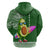 Aloha Avocado Funny Fruits Custom Hoodie Mix Hawaiian Kakau Tribal LT03 - Polynesian Pride