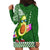 Aloha Avocado Funny Fruits Custom Hoodie Dress Mix Hawaiian Kakau Tribal LT03 - Polynesian Pride