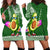 Aloha Avocado Funny Fruits Custom Hoodie Dress Mix Hawaiian Kakau Tribal LT03 - Polynesian Pride