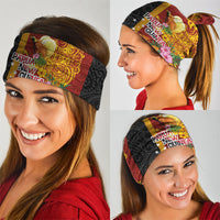Papua New Guinea Independence Day Neck Gaiter Birds-of-Paradise Melanesian Tattoos Tropical Plants
