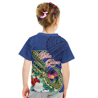 Guam Chamorro Kid T Shirt Tribal Latte Stone and Seal Artwork Polynesian Patterns