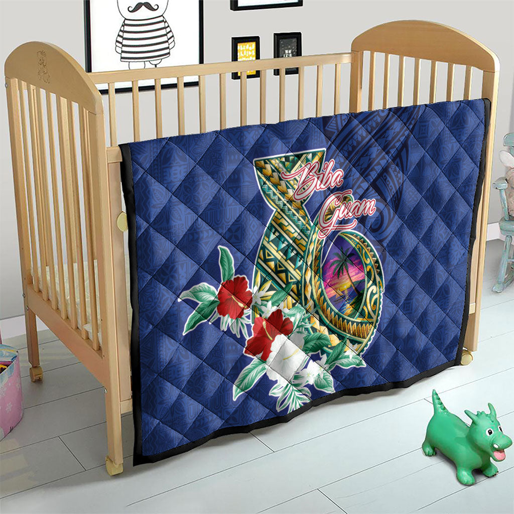 Guam Chamorro Quilt Tribal Latte Stone and Seal Artwork Polynesian Patterns