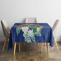 Guam Chamorro Tablecloth Tribal Latte Stone and Seal Artwork Polynesian Patterns