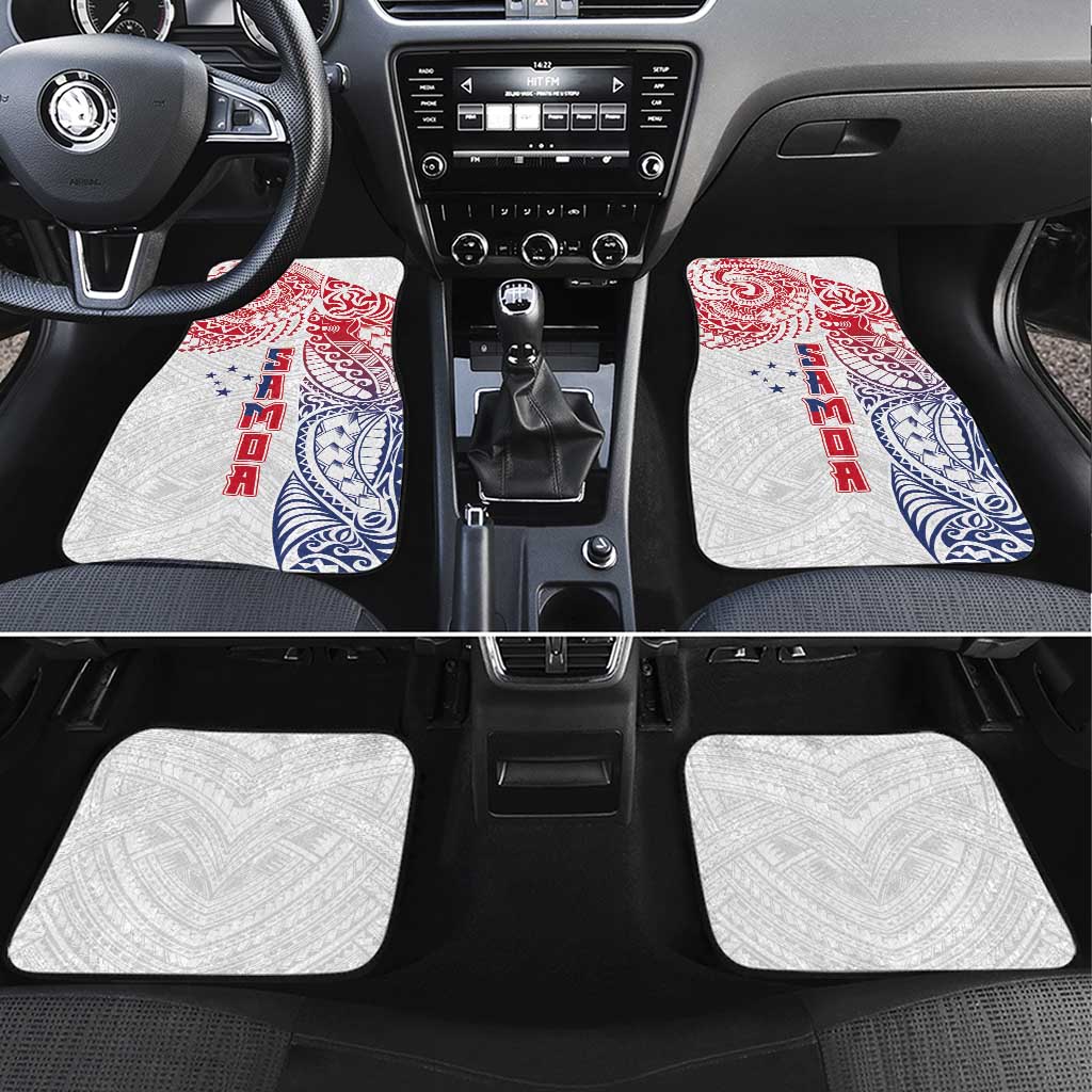 Samoa 685 Art Traditional Tattoo Pattern Car Mats Gradient Color