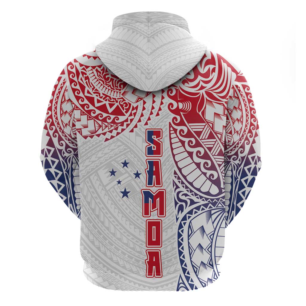 Samoa 685 Art Traditional Tattoo Pattern Hoodie Gradient Color LT03 - Polynesian Pride