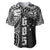 Samoa 685 Art Traditional Tattoo Pattern Baseball Jersey Black Color