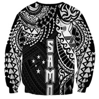 Samoa 685 Art Traditional Tattoo Pattern Sweatshirt Black Color