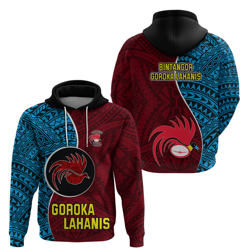 Bintangor Goroka Lahanis Rugby Hoodie Papua New Guinea Polynesian Tattoo LT03 - Polynesian Pride