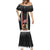 Vanuatu Christmas Mermaid Dress Polynesian Tribal Snow Style LT03 - Polynesian Pride