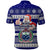 Samoa Christmas Polo Shirt The Santa Coat of Arms with Samoa Bracelet Pattern LT03 - Polynesian Pride