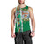 New Zealand Merry Christmas Men Tank Top Maori Animals, Koru Tattoo - Green Xmas Style