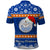 Marshall Islands Christmas Polo Shirt Santa Claus and Coat of Arms Mix Polynesian Xmas Style LT03 - Polynesian Pride