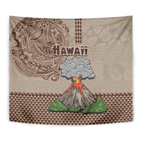 Hawaii Tapestry Aloha Volcano Mix Kakau Hawaiian Tribal LT03 - Polynesian Pride