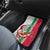 Hawaii Mele Kalikimaka Car Mats Santa Playing Ukele Mix Kakau Pattern Xmas Style LT03 - Polynesian Pride