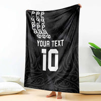 New Zealand Rugby Custom Blanket The Champions Aotearoa LT03 - Polynesian Pride