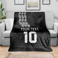 New Zealand Rugby Custom Blanket The Champions Aotearoa LT03 - Polynesian Pride