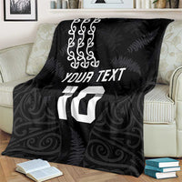 New Zealand Rugby Custom Blanket The Champions Aotearoa LT03 - Polynesian Pride