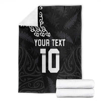 New Zealand Rugby Custom Blanket The Champions Aotearoa LT03 - Polynesian Pride