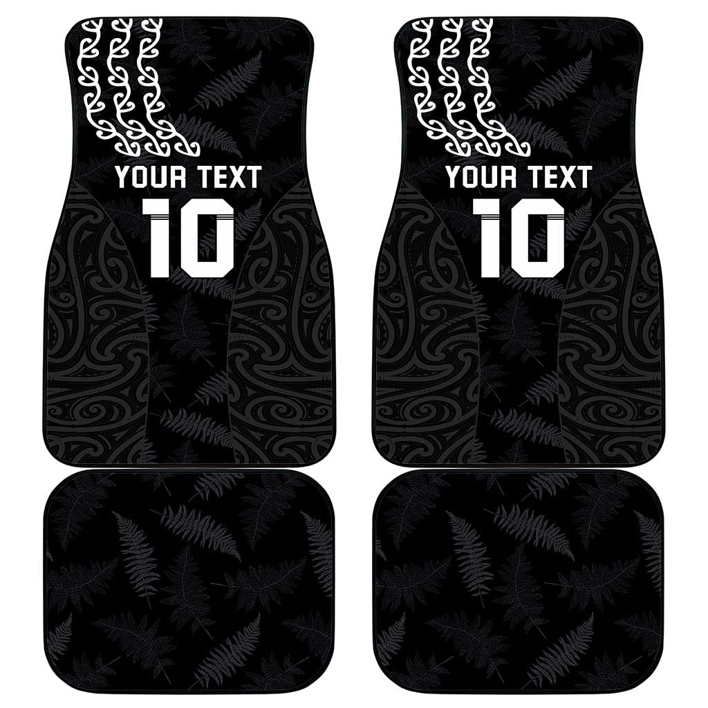 New Zealand Rugby Custom Car Mats The Champions Aotearoa LT03 - Polynesian Pride