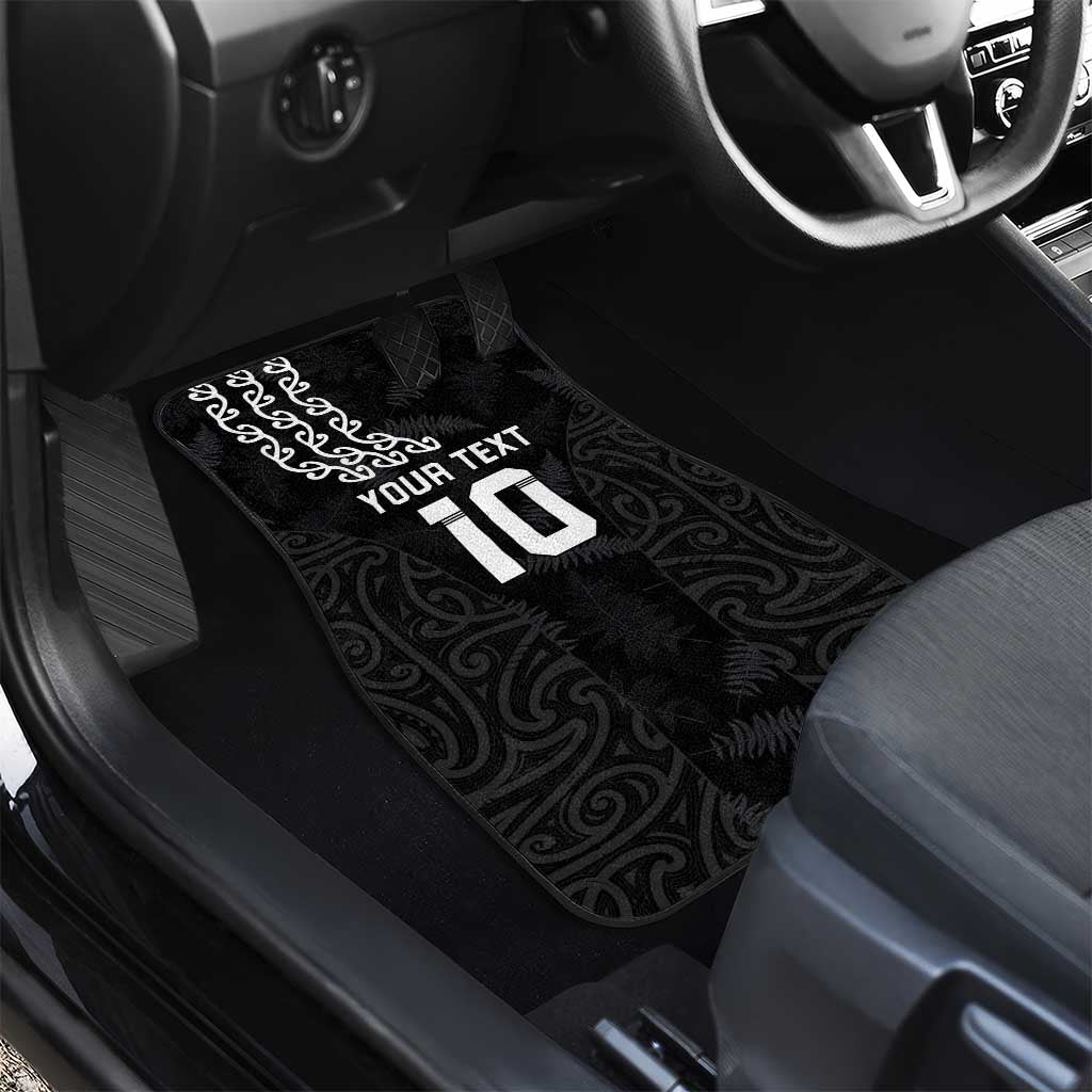 New Zealand Rugby Custom Car Mats The Champions Aotearoa LT03 - Polynesian Pride
