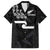 New Zealand Rugby Custom Family Matching Off The Shoulder Long Sleeve Dress and Hawaiian Shirt The Champions Aotearoa