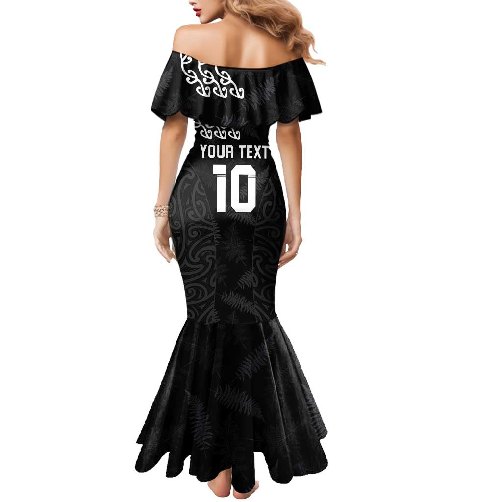 New Zealand Rugby Custom Mermaid Dress The Champions Aotearoa LT03 - Polynesian Pride