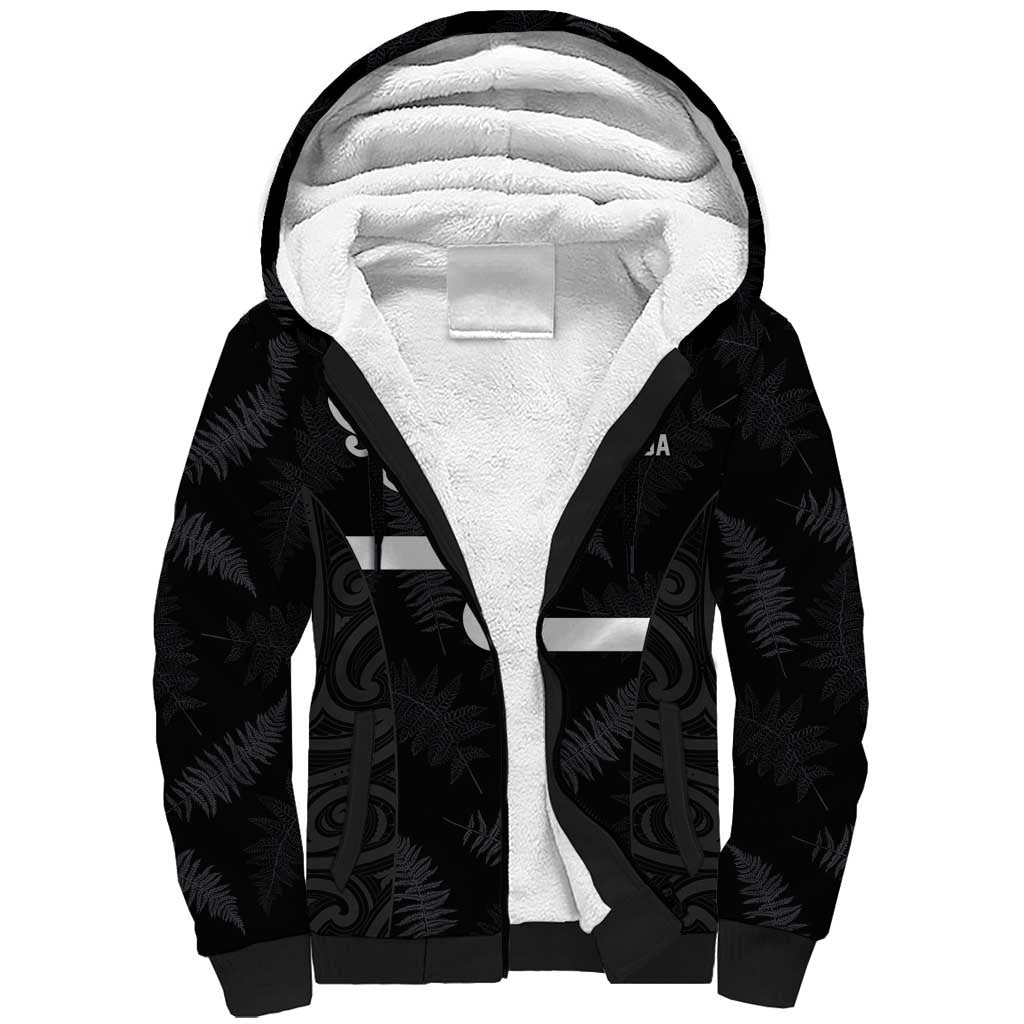 New Zealand Rugby Custom Sherpa Hoodie The Champions Aotearoa