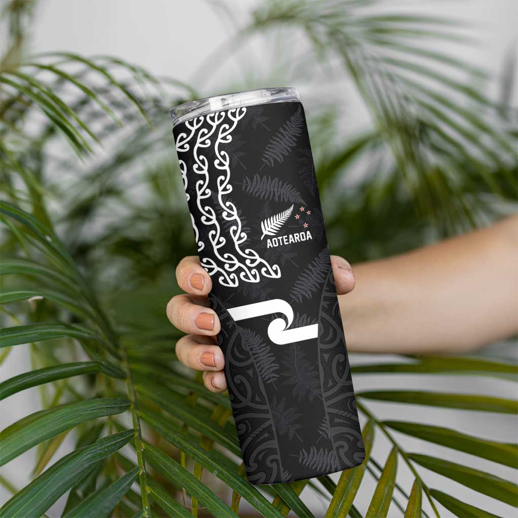 Custom New Zealand Rugby Jersey 2025 Skinny Tumbler The Champions Aotearoa
