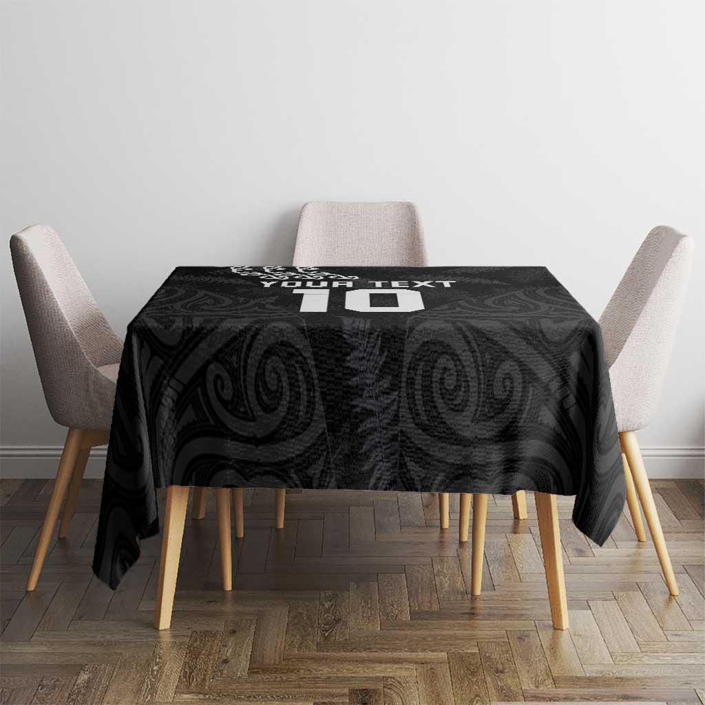 New Zealand Rugby Custom Tablecloth The Champions Aotearoa LT03 - Polynesian Pride