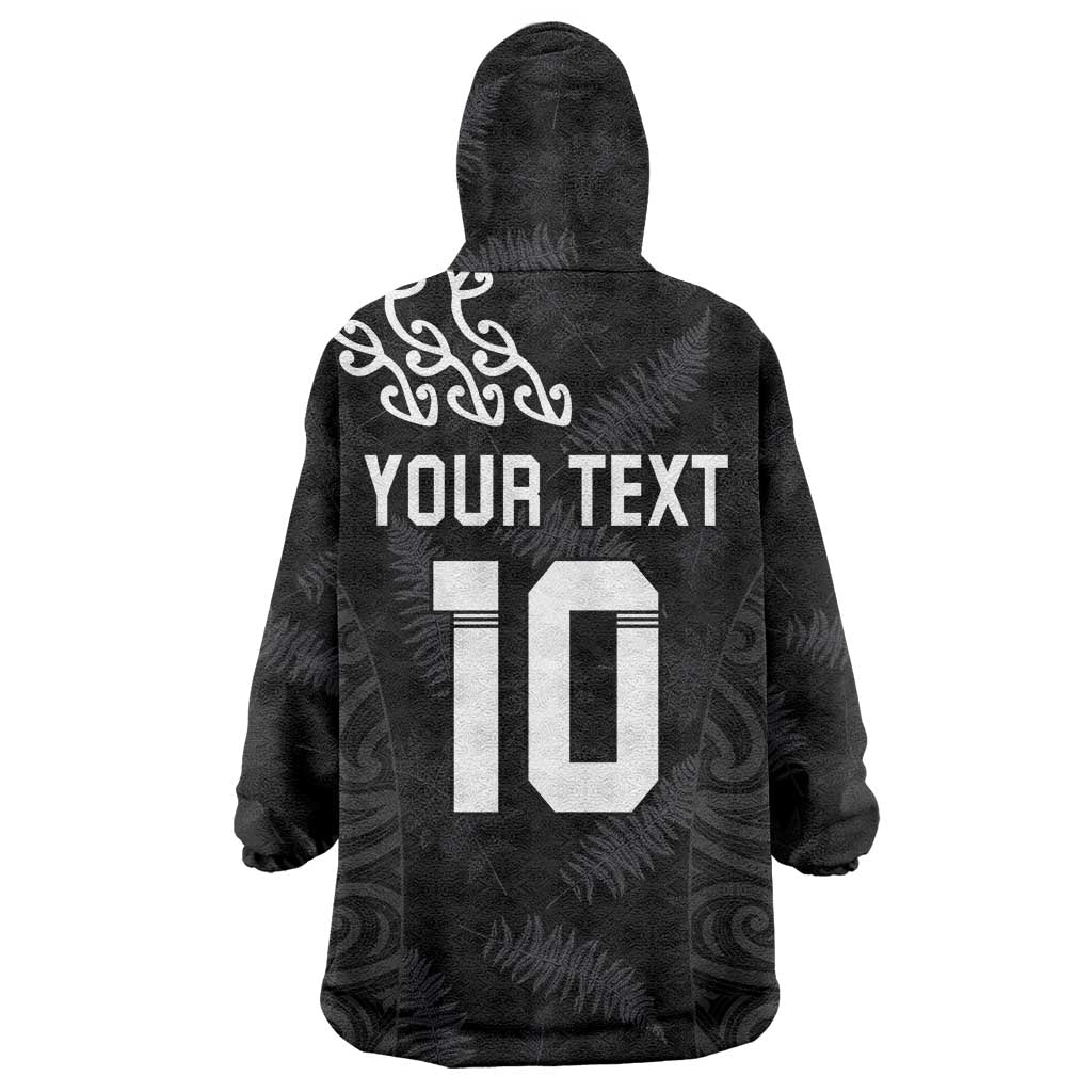 New Zealand Rugby Custom Wearable Blanket Hoodie The Champions Aotearoa LT03 - Polynesian Pride