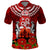 New Zealand ANZAC Waitangi Day Polo Shirt Hei Tiki and Soldier LT03 Red - Polynesian Pride