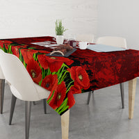 New Zealand ANZAC Waitangi Day Tablecloth Hei Tiki and Soldier LT03 - Polynesian Pride